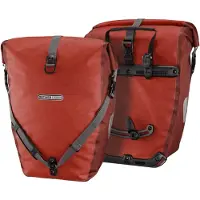 Ortlieb - Tracolle da bicicletta per ruota posteriore - Back-Roller Plus CR QL2.1 40L Salsa / Dark Chili - rosso