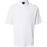 Armani Exchange per uomo. XM001292AF10337U0002 Polo bianca mercerizzata (XXL), Bianco, Casual, Cotone, Manica corta