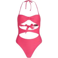 Karl Lagerfeld Karl Rib Rio Swimsuit Black Taglia: S | Costumi Interi Outlet | Donna | Nero