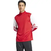 Adidas Maglia funzionale 'Squadra 25' rosso sangue / bianco