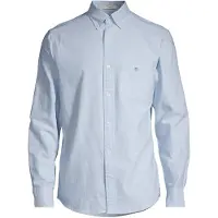 Gant per uomo. 3000200 Camicia Oxford vestibilità regolare blu (XXL), Casual, Cotone, Classico, Manica lunga