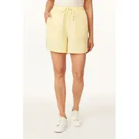 Scotch & Soda Satin Easy Drawstring Shorts Golden Haze Taglia: XS | Pantaloncini Outlet | Donna | Giallo