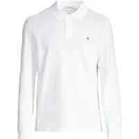 Gant per uomo. 2230 Polo in piqué Scudetto bianco (3XL), Casual, Cotone, Manica lunga