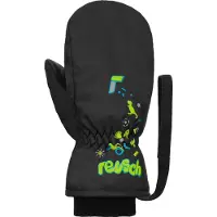 Reusch Kid's Kids Mitten Guanti Bambini (III - 3-4 years, nero)