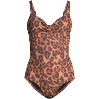 Chantelle Sw 1p Underw. Covering Wild Leopard Taglia: E85 | Costumi Interi Outlet | Donna