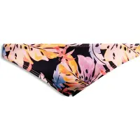 Superdry per donna. W3010399A Slip bikini classici stampati neri (S), Nero, Beachwear, Polister riciclato, Sostenibile