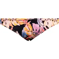 Superdry per donna. W3010399A Slip bikini classici stampati neri (S), Nero, Beachwear, Polister riciclato, Sostenibile