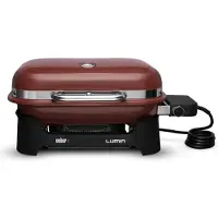 Weber Lumin Compact Barbecue Da tavolo Elettrico Rosso 2200 W