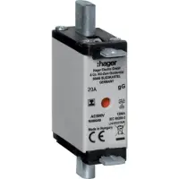 Hager 3 unità Fusibili NH NH000 gG, 500 V, linguetta di presa isolata, 20 A LNH0020MK