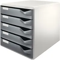 Leitz Cassetta Postale Con 5 Cassetti