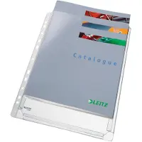 Leitz Copertura In Plastica Multiperfored Pvc A4 170 Microns 20 Mm 5 Unità