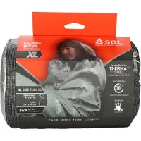 Sol - Sursac da bivacco e sopravvivenza - Escape Bivy XL Hood Grey - Grigio
