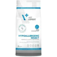 Vet Expert Cibo per cani Veterinary Diet Hypoallergenic, a base di insetti - alimento secco per cani - 2 kg