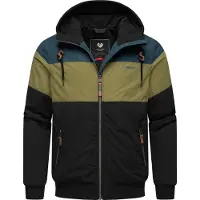 Ragwear Giacca per outdoor blu / verde / oliva / nero