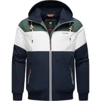 Ragwear Giacca per outdoor blu / verde / bianco