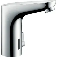 Hansgrohe Focus E miscelatore lavabo elettronico cromo versione di rete con leva di miscelazione