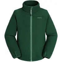 Kamik Kid's Ridley Giacca in pile Bambini (128, verde)