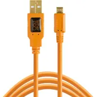 Tether Tools TetherPro USB 2.0 A maschio a Micro-B 5 pin 4,6 m arancione