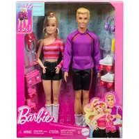Barbie Confezione 2 E Bambola Skater Ken
