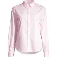 Gant per donna. 4300348 Camicia in popeline rosa dalla vestibilità regolare (36), Casual, Cotone, Manica lunga
