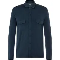 Super.natural Adventure Shirt Maglia merino Uomo (L, blu)