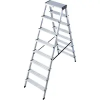 Krause „DOPPLO“ Stufen-Doppelleiter 2x8 Stufen