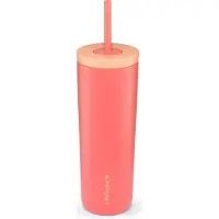 LifeStraw Go Steel Tumbler Bicchiere isolante (500 ml, rosso)