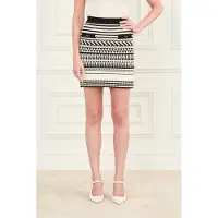 Guess Marciano By Arianna Stitched Ski Eggshell And Black Taglia: M | Minigonne Outlet | Donna | Bianco