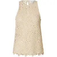 Selected Top Senza Maniche Donne Beige 38