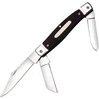 Cold Steel Ranch Boss 3 Stockman FL-STKMN, Satin 8Cr14MoV, Sawed Bone, coltello da tasca