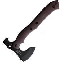 Halfbreed Blades Compact Rescue Axe, nero, marrone