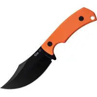 Case Knives Case Hunter CT3, 76937 Black 1095 CS, Orange G-10, coltello da caccia