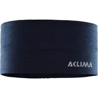 Aclima Lightwool Headband Fascia sportiva per la fronte (L, blu)