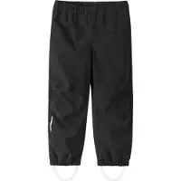 Reima Kid's Reimatec Pants Kaura Pantaloni antipioggia Bambini (122, nero)