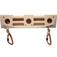 Crafty Climbing Hangboard Sapphire Tavola da allenamento (395 x 95 x 43 mm, sapphir)
