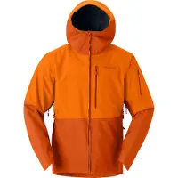 Norrøna Lofoten GORE-TEX Jacket Giacca da sci Uomo (S, rosso/arancione)