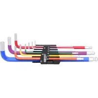 Ks Tools Set di 9 chiavi esagonali a sfera 151.4325