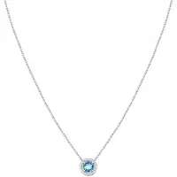 Morellato Collana Tesori Argento Zirconi Blu SAIW94 — Collana