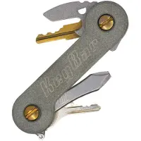 KeyBar Green Micarta KBR254, utensile per chiavi