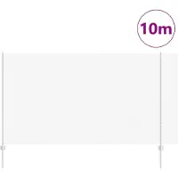 vidaXL Recinzione in filo metallico saldato con pali, 10 x 1,4 m, acciaio zincato