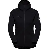 Mammut Women's Aconcagua Midlayer Hooded Jacket Giacca in pile Donna (XS, nero)