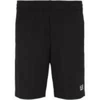 EA7 per uomo. 8NPS65_PJVRZ Pantaloncini neri moderni (XXS), Nero, Casual, Sportivo, Cotone, Multisport