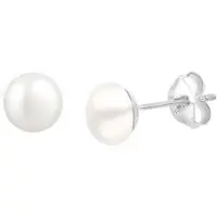 Elli Orecchini bianco perla
