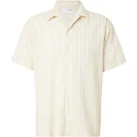 Selected Camicia A Maniche Corte Uomini Beige M