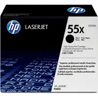 HP Toner 55X (CE255X) - Nero Alta capacità
