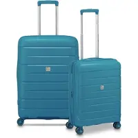 Modo By Roncato Starlight 3.0 4 ruote Set di valigie 2 pezzi espandibile ottanio