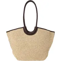 And Other Stories & Other Stories Rosetta Tote Straw Beige Taglia: OS | Borse a mano Outlet | Donna | Marrone