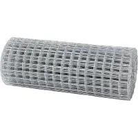 vidaXL recinzione Euro 0,8 x 10 m ferro rivestito in PVC