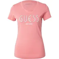 Guess Marciano GUESS Cn Ss Logo Tee Revival Rose Taglia: S | Maglie Sportivi Outlet | Donna | Rosa