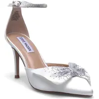 Steve madden Lilyann-e Sandals Ivory Satin Taglia: 41 | Tacchi Alti Outlet | Donna | Bianco